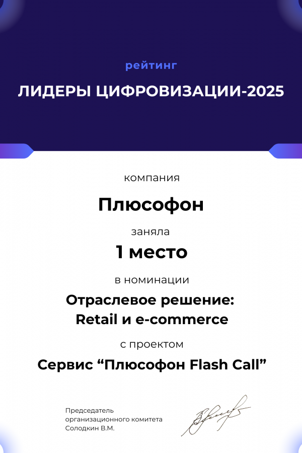 Лидеры цифровизации 2025